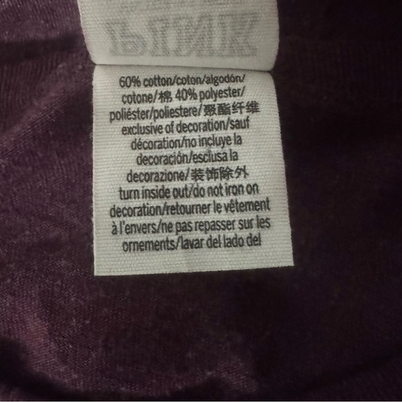 Victoria’s Secret Pink Women’s Maroon Sequin Top Size Small - Picture 5 of 8